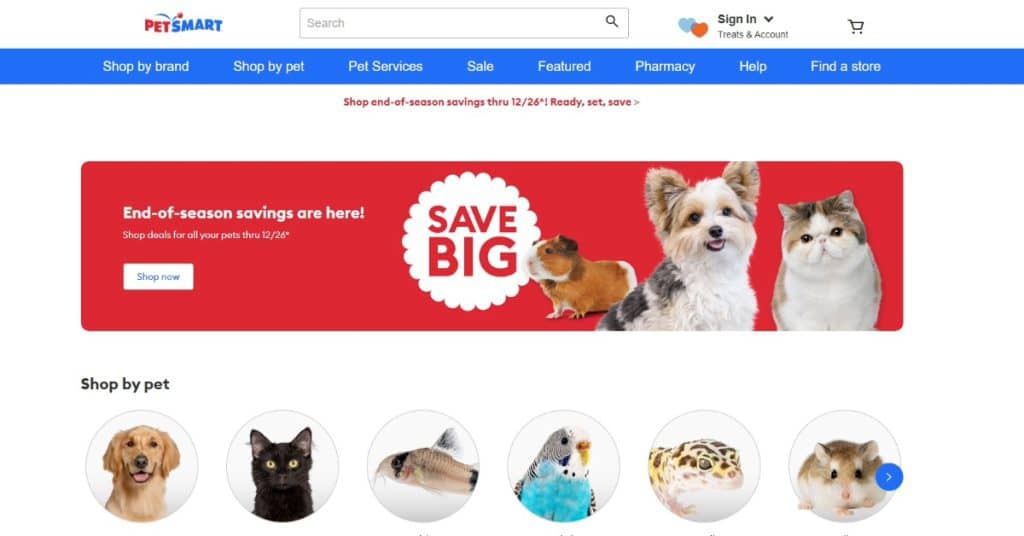 Pet Smart marketplace vendor image