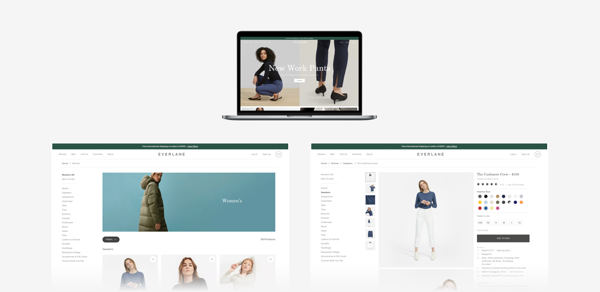 Everlane builds a fashion eCommerce business with Spree Commerce