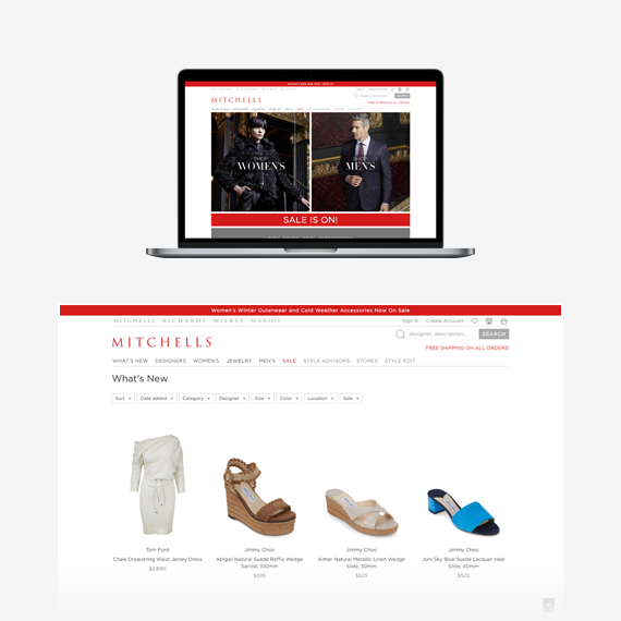 Mitchells Spree Commerce Success Story