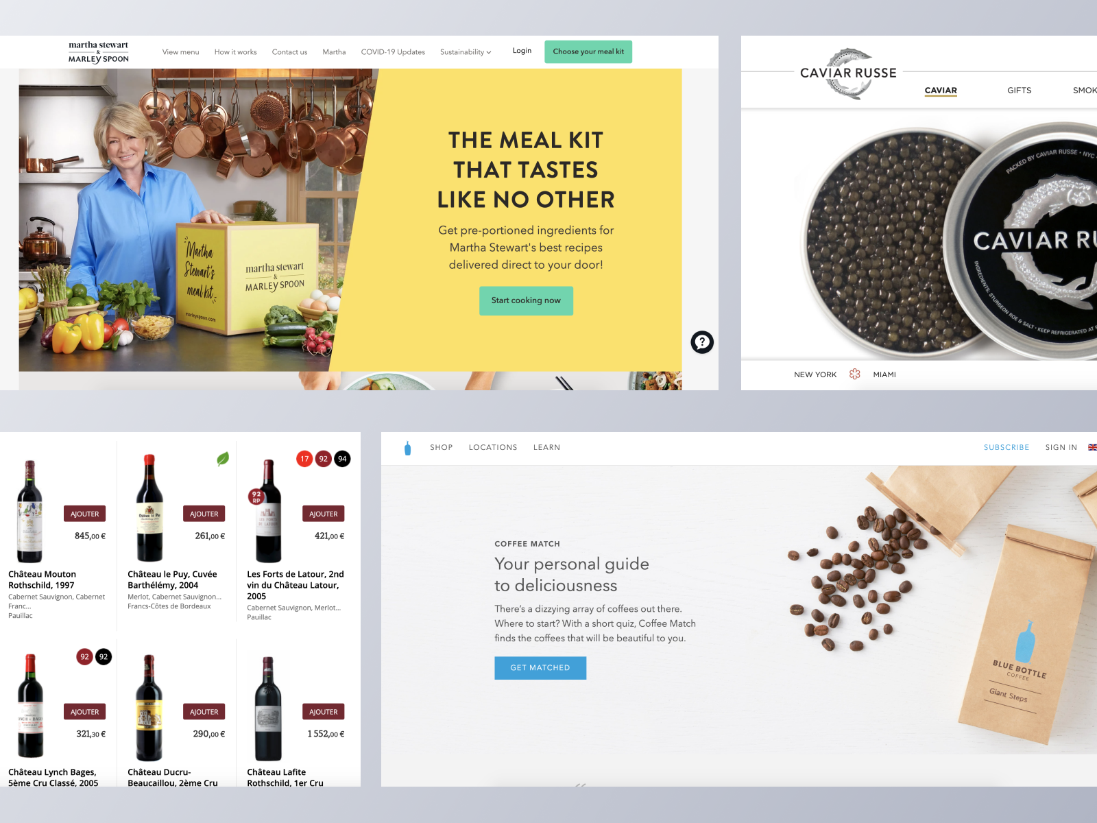 Food & Drink ecommerce websites using Spree Commerce