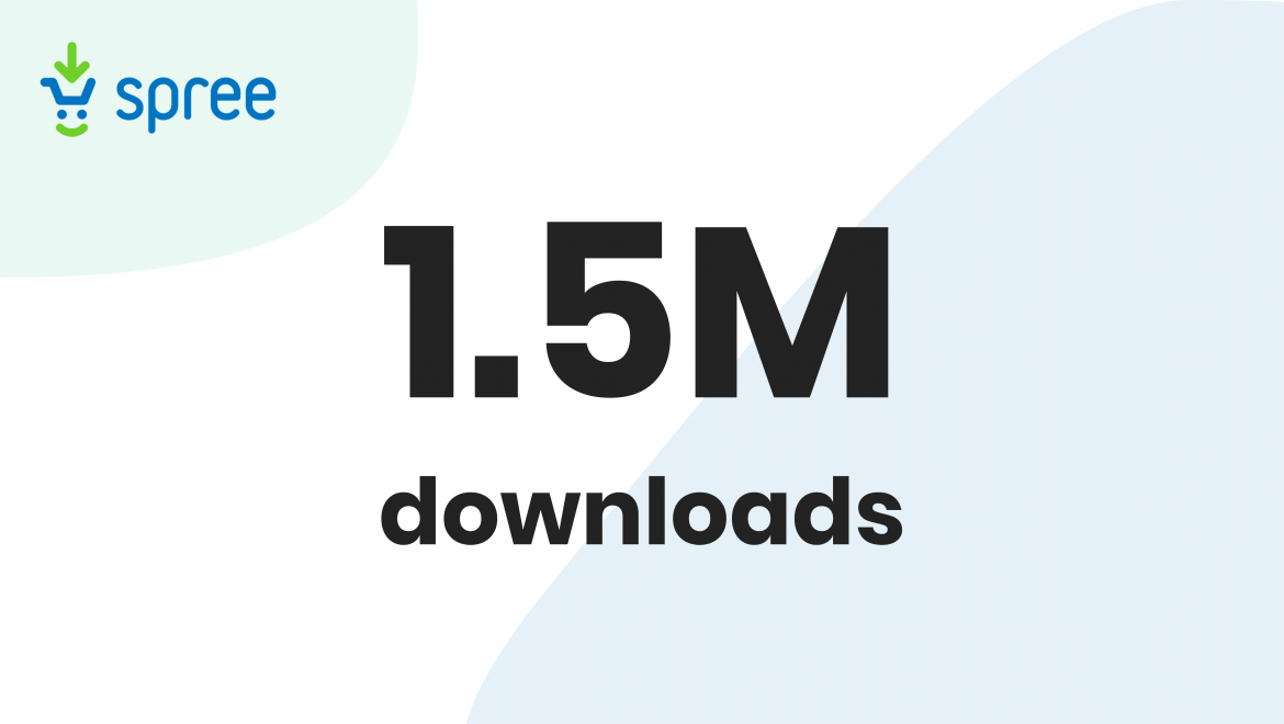 spree commerce one and a half million downloads