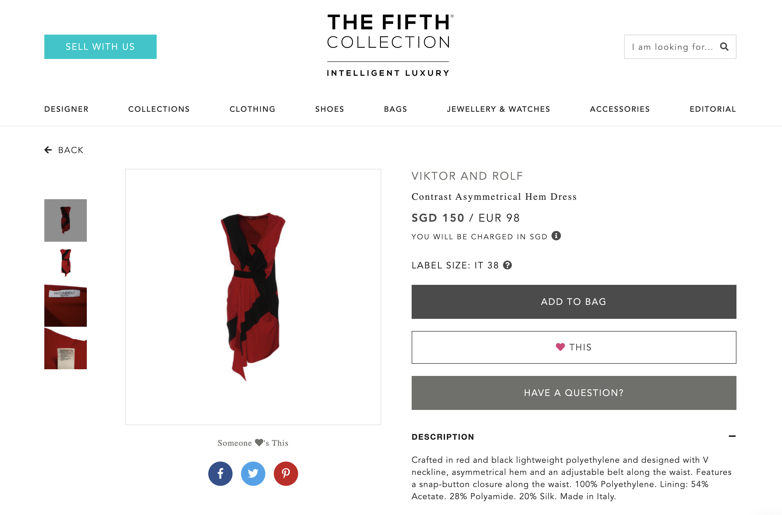 The Fifth Collection wishlist