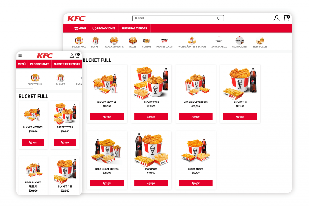 KFC Chile and Spree Commerce success story