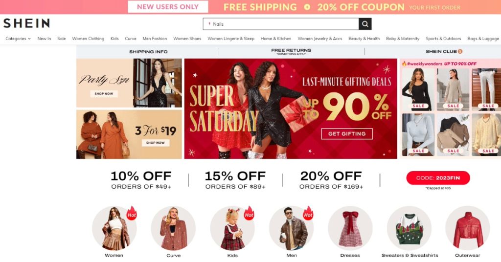 Shein marketplace vendor image