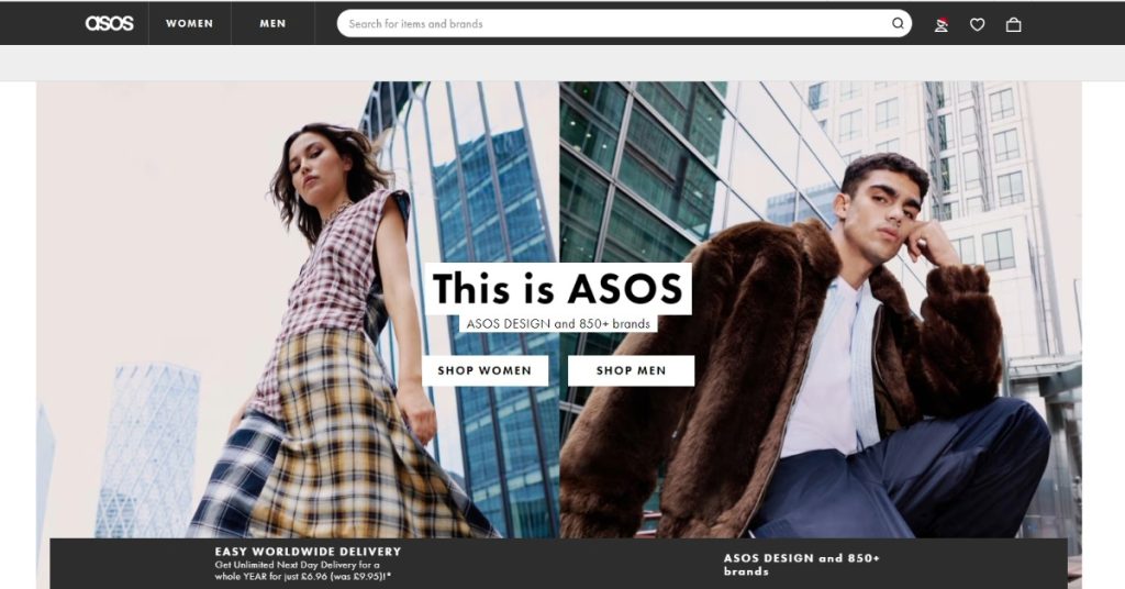 Asos marketplace vendor image