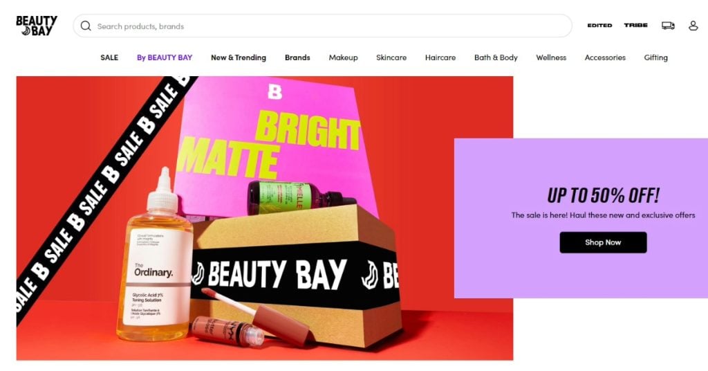 Beauty Bay marketplace vendor image