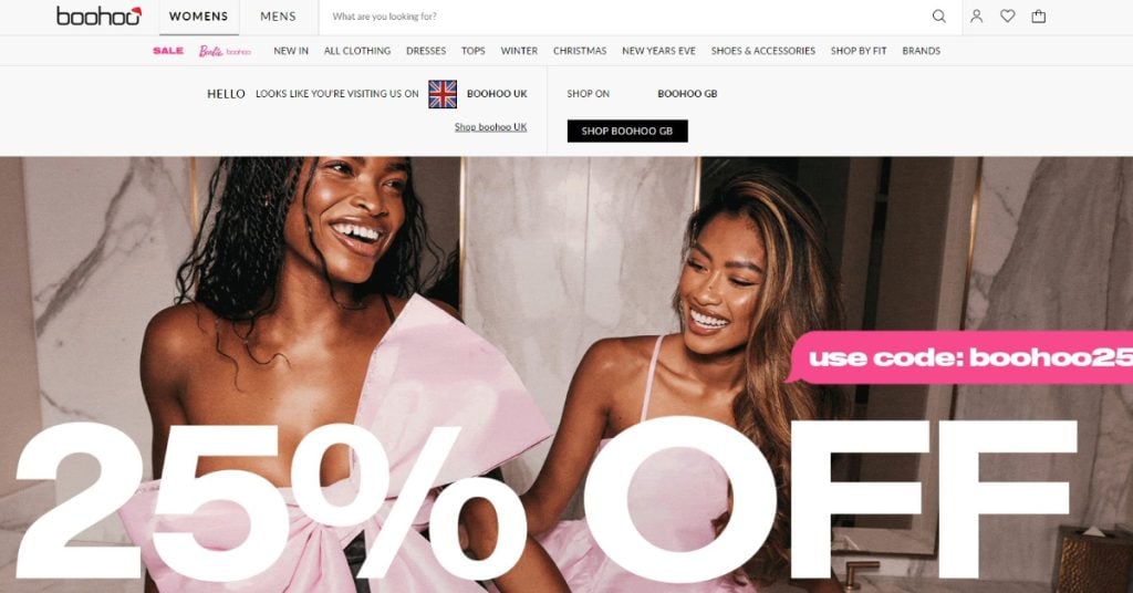 Boohoo marketplace vendor image