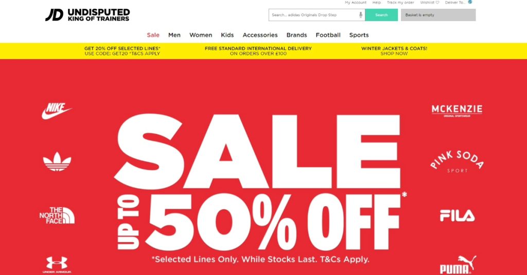 JD Sports marketplace vendor image