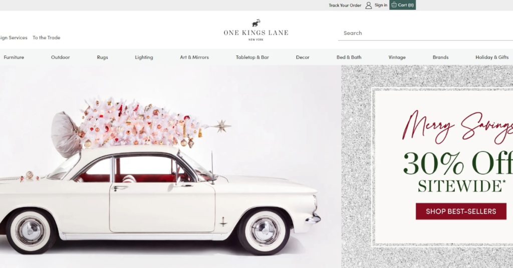One Kings Lane marketplace vendor image