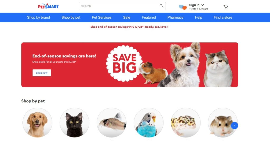 Pet Smart marketplace vendor image