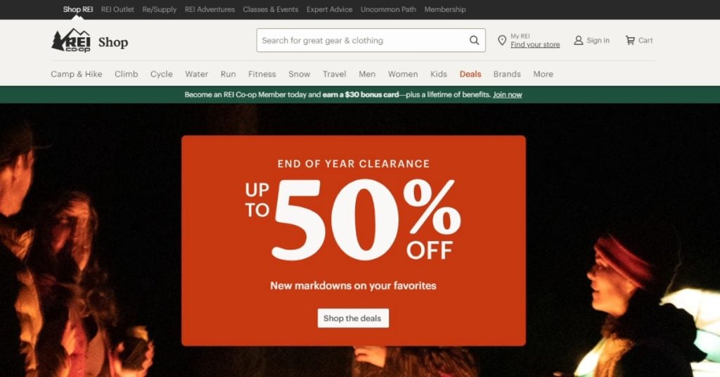 REI marketplace vendor image