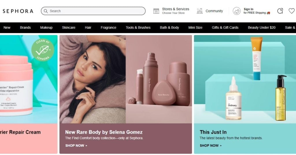 Sephora marketplace vendor image