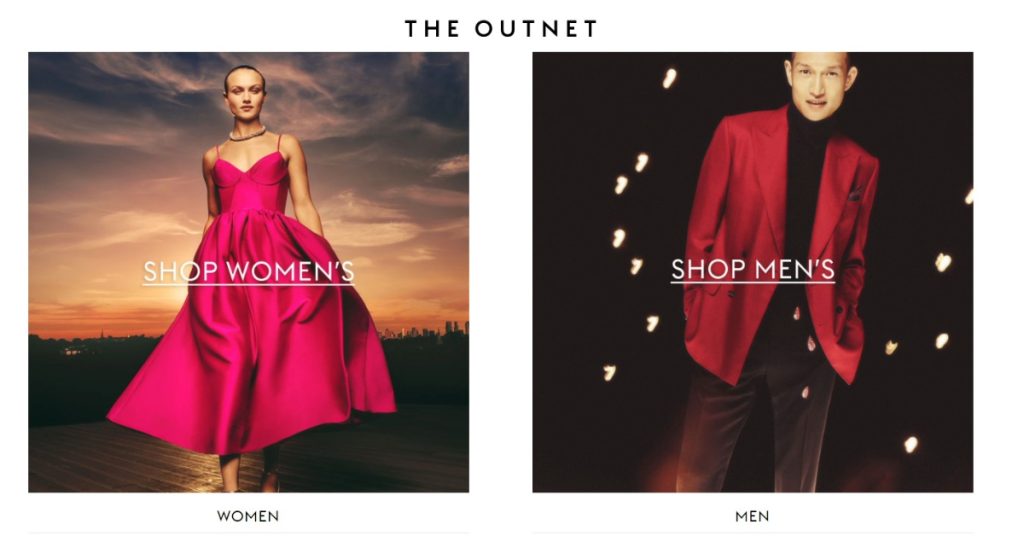 The Outnet marketplace vendor image