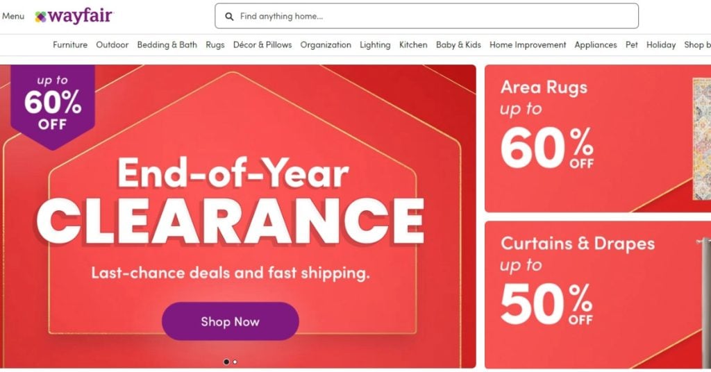 Wayfair marketplace vendor image