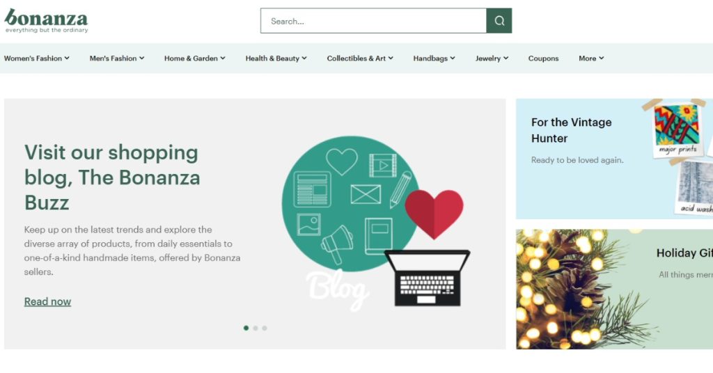 Bonanza marketplace vendor image