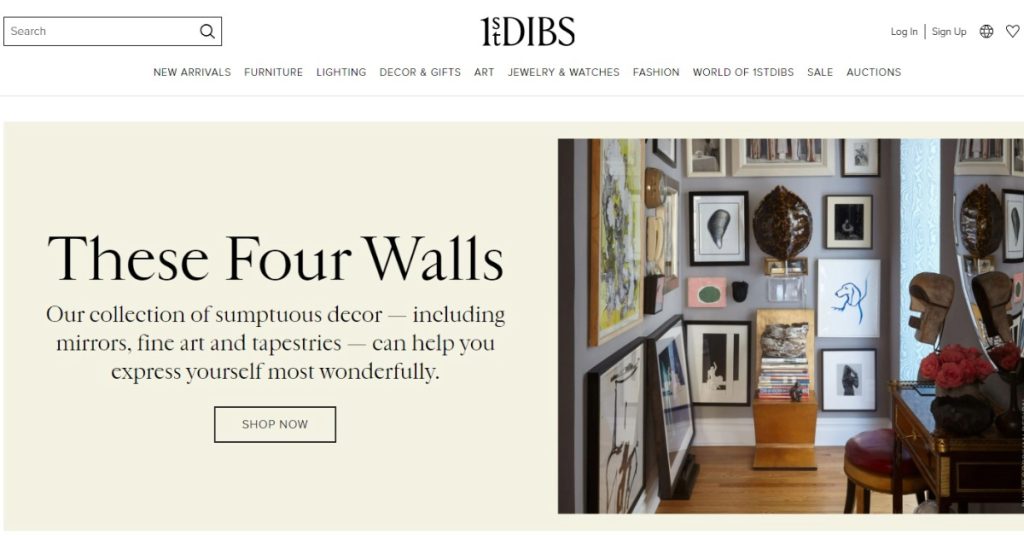 1stdibs marketplace vendor image