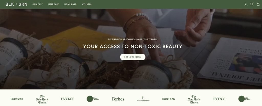 BLK + GRN marketplace vendor image