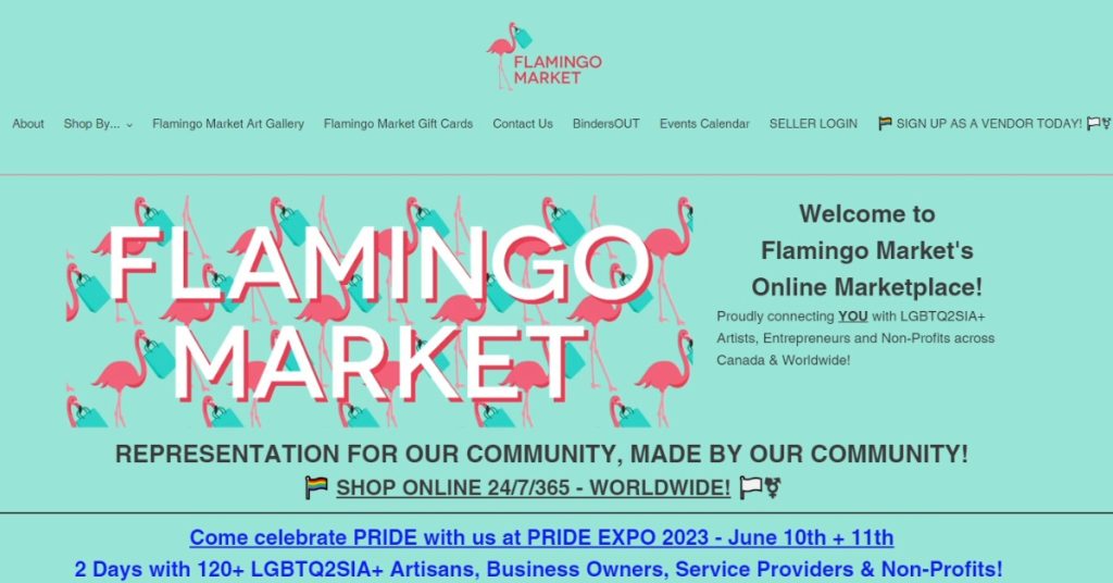 Flamingo Market marketplace vendor image