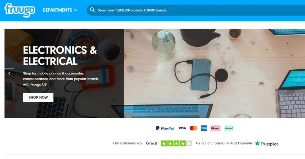 Fruugo marketplace vendor image