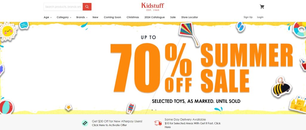 Kidstuff marketplace vendor image