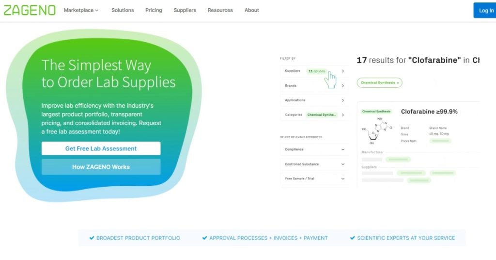 Zageno marketplace vendor image