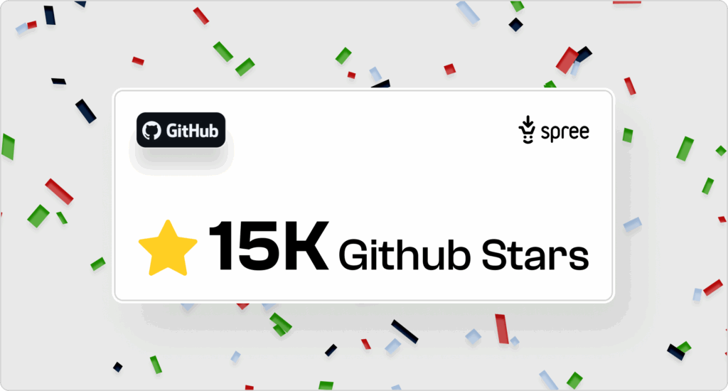 Spree Commerce Open Source - 15,000 GitHub Stars