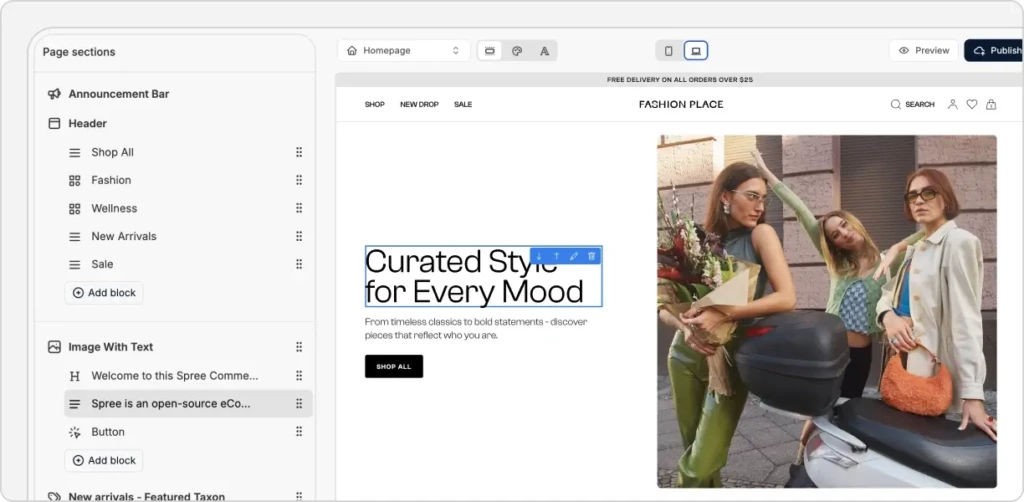 Spree Commerce open source - multi-tenant-theming
