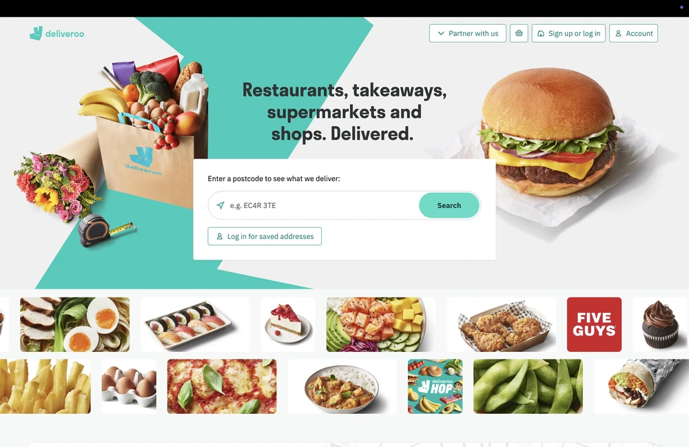 Deliveroo Next.js storefront