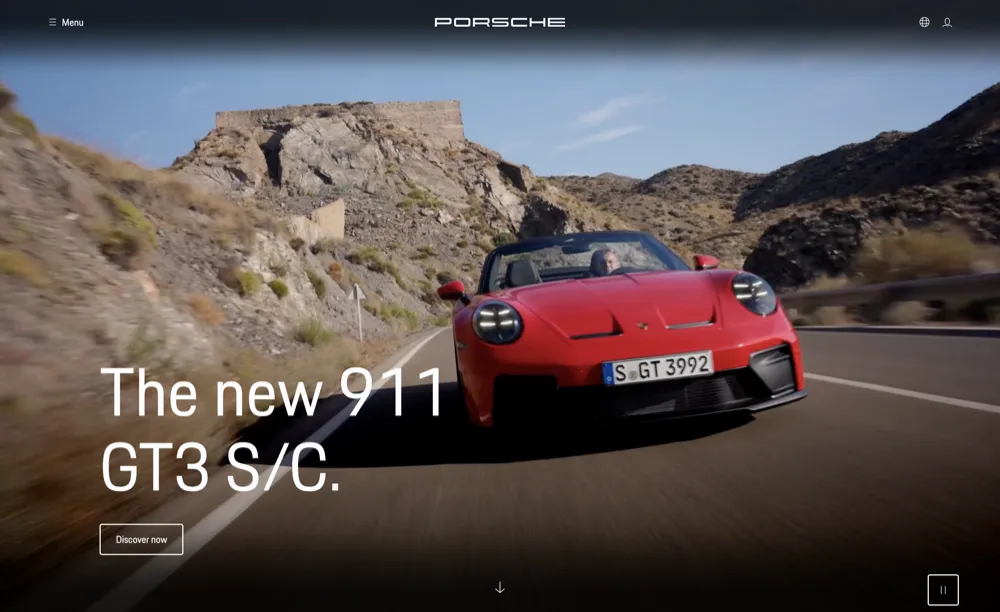 Porsche Next.js eCommerce storefront